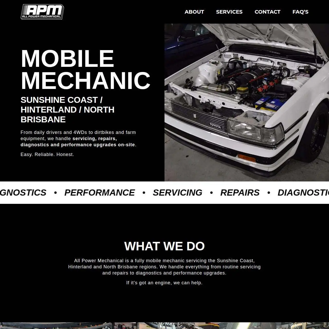 All Power Mechanical-website